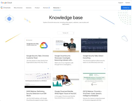 Chronicle Security Interface