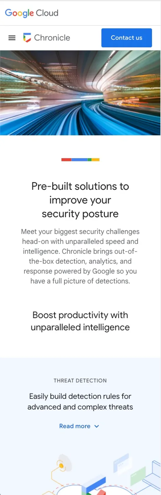 Chronicle Security Interface
