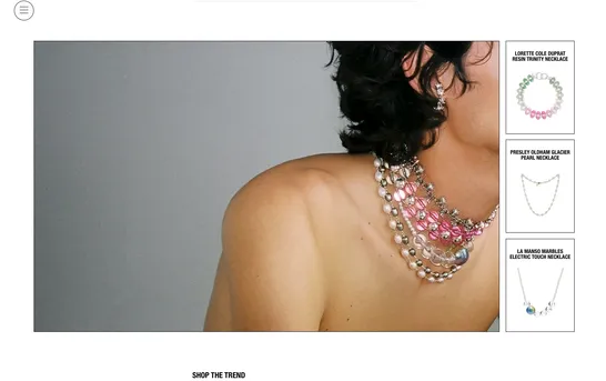 Google Shopping Paper Interface