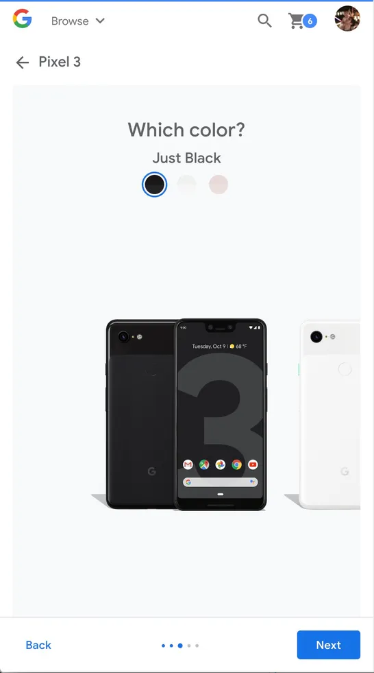 Google Store Checkout