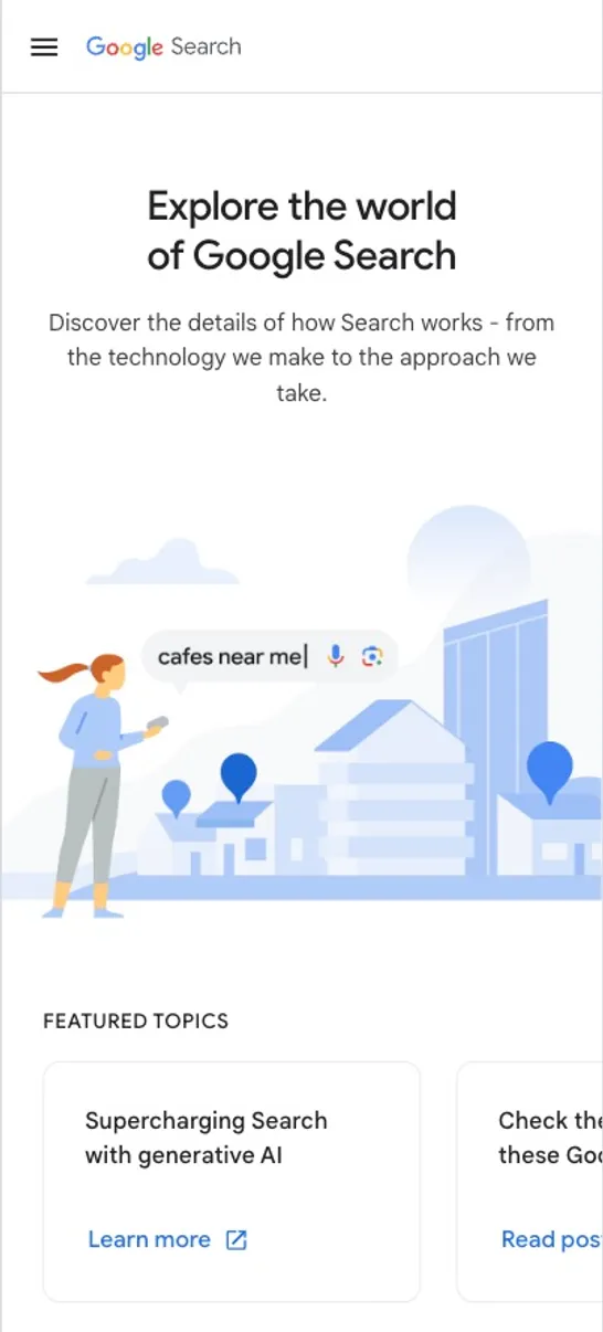 How Search Works Interface