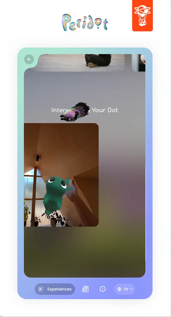 Play Peridot Interface